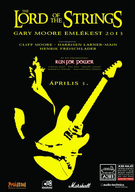 Nagyszabású emlékest a Hajón Gary Moore tiszteletére