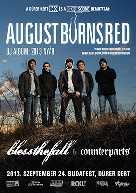 Ismét Budapesten koncertezik az August Burns Red