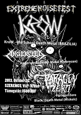 Extreme Noise Fest: nézz meg három kiváló bandát és válassz CD-t!