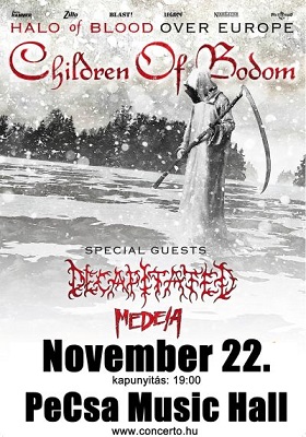 Children Of Bodom: új lemezével tér vissza a finn metal banda