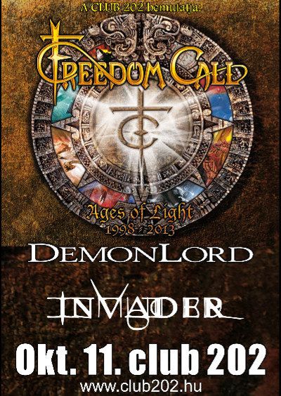 Freedom Call: koncerttel ünnepli 15. születésnapját a német happy metal zenekar