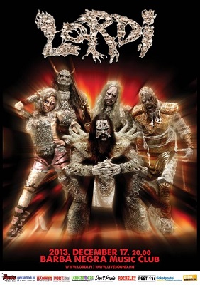 Lordi: decemberben ismét Budapesten zenél a szörnybanda