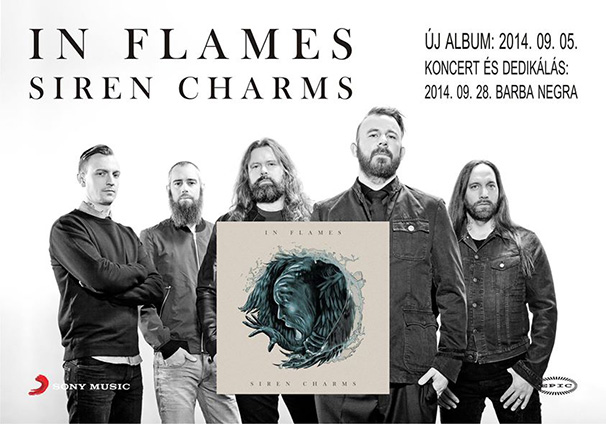 Dedikáltass a budapesti koncert előtt az In Flames tagságával!