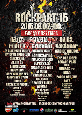 RockPart 2015: jön az év legmetalosabb balatoni hétvégéje