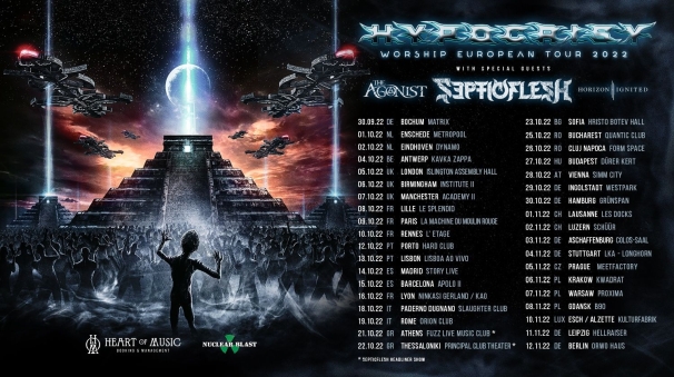 Hypocrisy, Septicflesh és The Agonist Budapesten