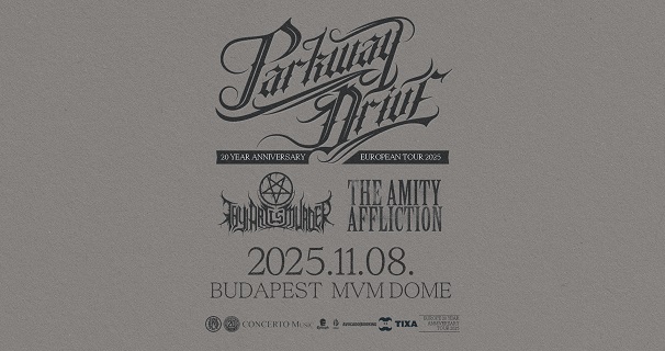 November 8-án újra Parkway Drive Budapesten