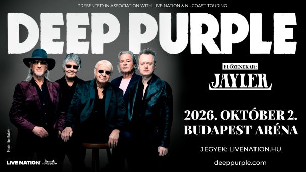 Deep Purple: jövőre budapesti koncert