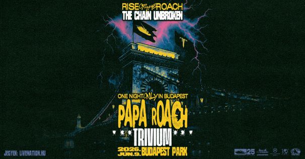 Együtt lép fel a Budapest Parkban a Papa Roach és a Trivium