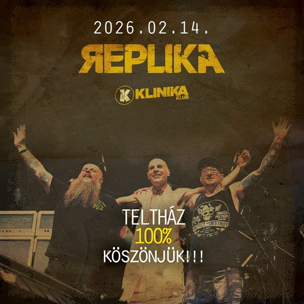 Replika: nézd meg a visszatérő koncert teljes felvételét!