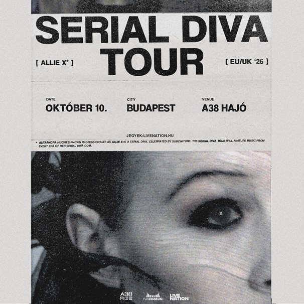 Serial Diva: ismét Budapesten Allie X